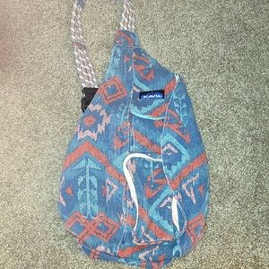 Kavu canvas rope sling backpack